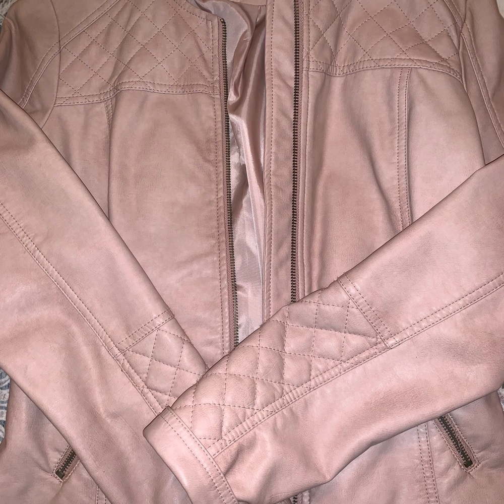 Faux Leather Jacket